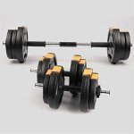 Phoenix Fitness 15kg Vinyl Dumbbell Set