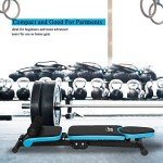 Foldable Weight Bench for Home Workouts - Blue