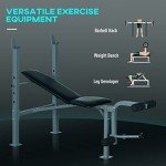 Adjustable Gym Bench with 4 Incline Positions