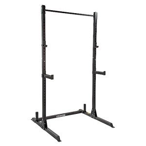 Adjustable Squat Rack with Pull Up Bar