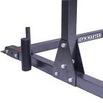 Adjustable Squat Rack with Pull Up Bar