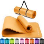 Thick Non-Slip Yoga Mat with Strap