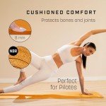 Thick Non-Slip Yoga Mat with Strap