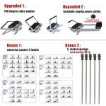 Nexace Foldable Pilates Reformer for Home Use