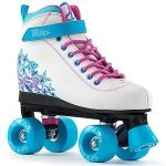 SFR Vision II White/Blue Quad Roller Skates