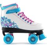 SFR Vision II White/Blue Quad Roller Skates