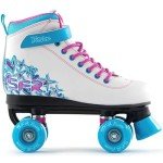 SFR Vision II White/Blue Quad Roller Skates