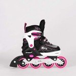 SFR Pulsar Adjustable Skates for Kids - Pink