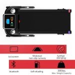 Compact Folding Treadmill with Bluetooth Speakers