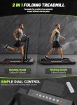 Decorcn Folding Treadmill with Bluetooth and Remote