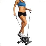 BalanceFrom Adjustable Mini Stair Stepper with Bands