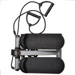 BalanceFrom Adjustable Mini Stair Stepper with Bands