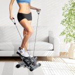 BalanceFrom Adjustable Mini Stair Stepper with Bands