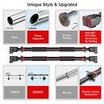 Adjustable Doorway Pull-Up Bar for Home Gym