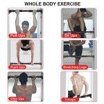 Adjustable Doorway Pull-Up Bar for Home Gym