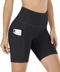 High Waisted Women’s Cycling Shorts with Pockets