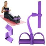 Flintronic 4-Tube Resistance Band Home Gym Equipment