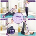 Flintronic 4-Tube Resistance Band Home Gym Equipment