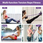 Flintronic 4-Tube Resistance Band Home Gym Equipment