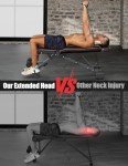 Yoleo Adjustable Weight Bench for Home Workouts