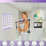 Goocrun Portable Pilates Bar Kit with Bands