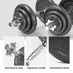 PROIRON 20kg Adjustable Dumbbell Set for Home Gym