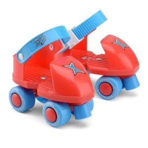 Xootz Kids Beginner 4-Wheel Quad Roller Skates