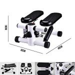 Mini Stepper with Resistance Bands and Monitor