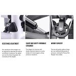 Mini Stepper with Resistance Bands and Monitor