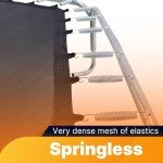 7.7FT LeJump Recreational Trampoline with Enclosure