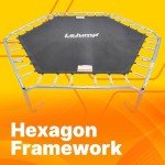 7.7FT LeJump Recreational Trampoline with Enclosure