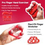 5-Piece Hand Grip Strengthener Workout Kit
