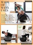 PhysKcal 85cm Anti-Burst Gym & Yoga Ball