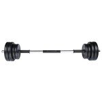 30kg Adjustable Dumbbell and Barbell Weight Set