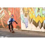 FILA J-ONE Kids Inline Skates Black/Red Size L