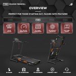 JLL T350 Digital Folding Treadmill with Bluetooth