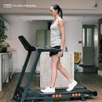 JLL T350 Digital Folding Treadmill with Bluetooth