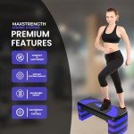Adjustable Home Fitness Exercise Stepper Platform