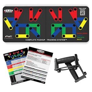 POWER PRESS Foldable Push Up Board for Home Fitness