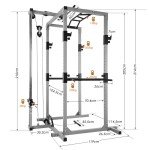 BodyTrain Power Rack with Cable System