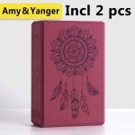 Black EVA Yoga Block Foam Set for Fitness