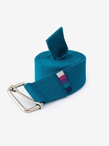 Yogamatters Ocean Green Cotton Yoga Belt Strap