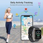 Fitness Tracker Smart Watch with Heart Rate Monitor