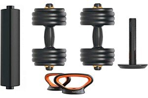 Xiaomi 40 kg Adjustable Dumbbell Kit with Bar