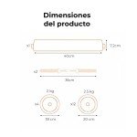 Xiaomi 40 kg Adjustable Dumbbell Kit with Bar