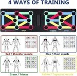 12-in-1 Foldable Push-Up Rack Board System