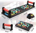 12-in-1 Foldable Push-Up Rack Board System