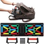 12-in-1 Foldable Push-Up Rack Board System