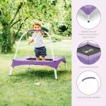 Kids' Trampoline with Balance Handle - Plum Bouncer