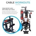 Fit4home Multi Gym with Multiple Workout Stations
